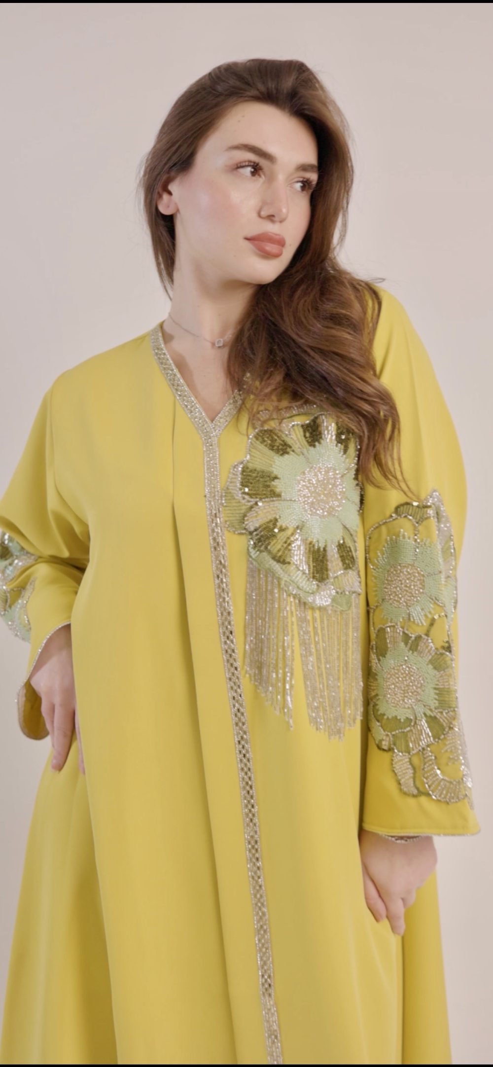 جلابيه شك بالصدر والكم